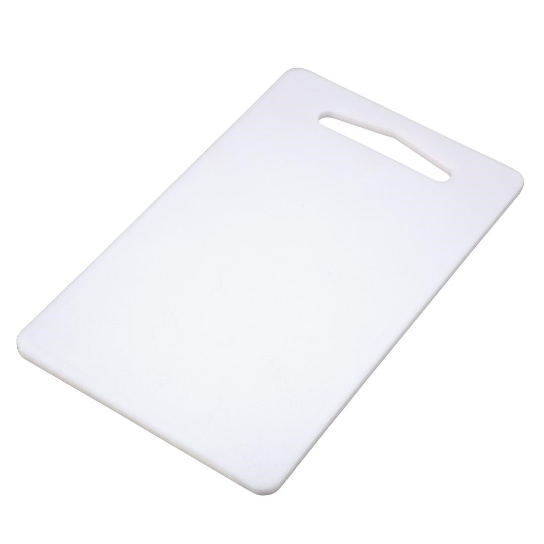 CD269 Hygiplas LDPE snijplank wit 6(H) x 150(B) x 250(D)mm