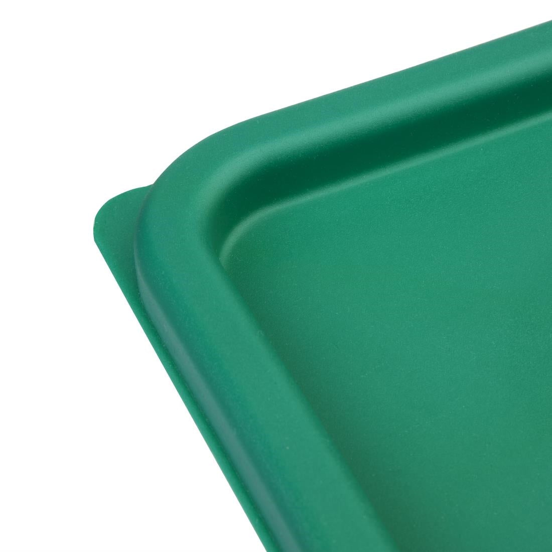 CF048 Hygiplas vierkant deksel groen groot