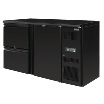 GL186 Polar U-serie enkele deur bar koeling met laden