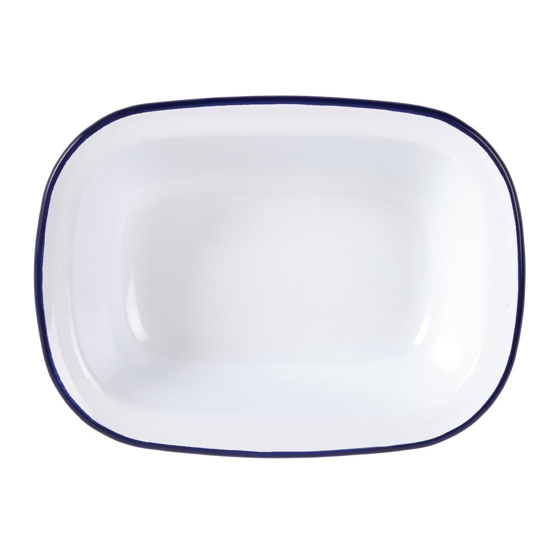 GM510 Olympia Emaille serveerschaal 19x28cm (6 stuks)