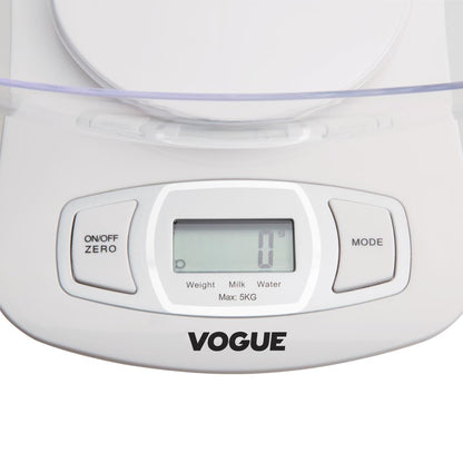 DE121 Vogue Add 'N' Weigh compacte weegschaal 5kg