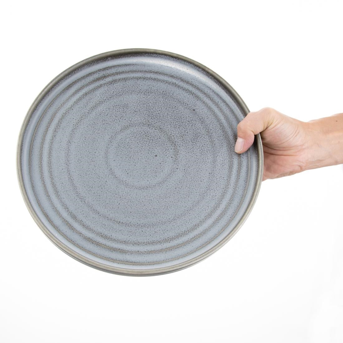FD922 Olympia Cavolo Platte Ronde Borden 27cm Grijs (4 Stuks)