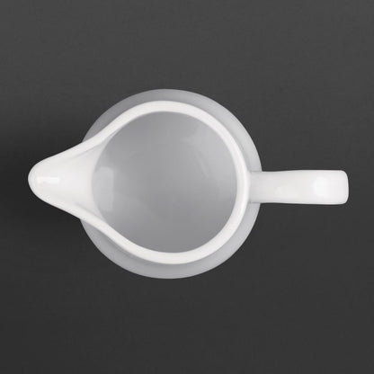 U821 Olympia Whiteware melkkannetjes met handvat 30,5cl (6 stuks)