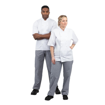 B311-XXL Whites Vegas koksbroek blauw-wit geruit XXL