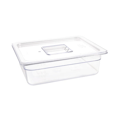 U229 Vogue polycarbonaat 1/2 gastronorm container 100mm transparant