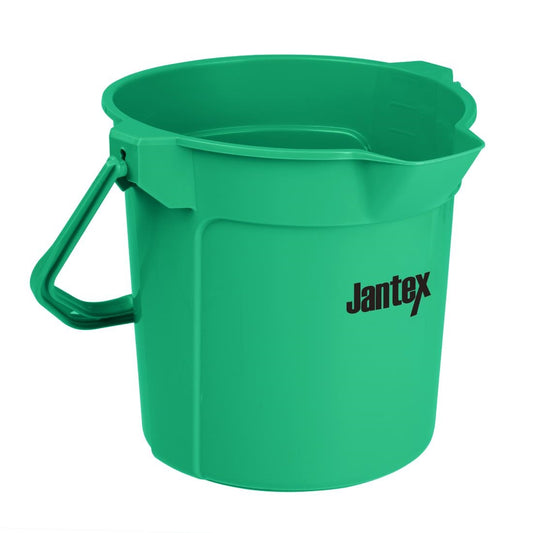 FU833 Jantex Groene Maatemmer Met Schenktuit 10Ltr