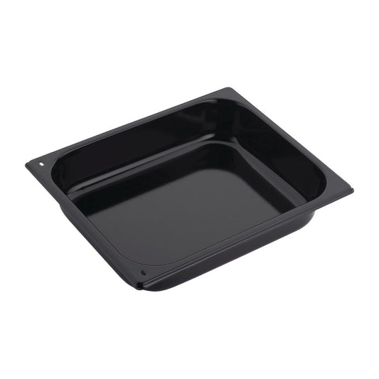 GN697 Gastro M geëmailleerde GN 1/2 bak 6,5cm diep