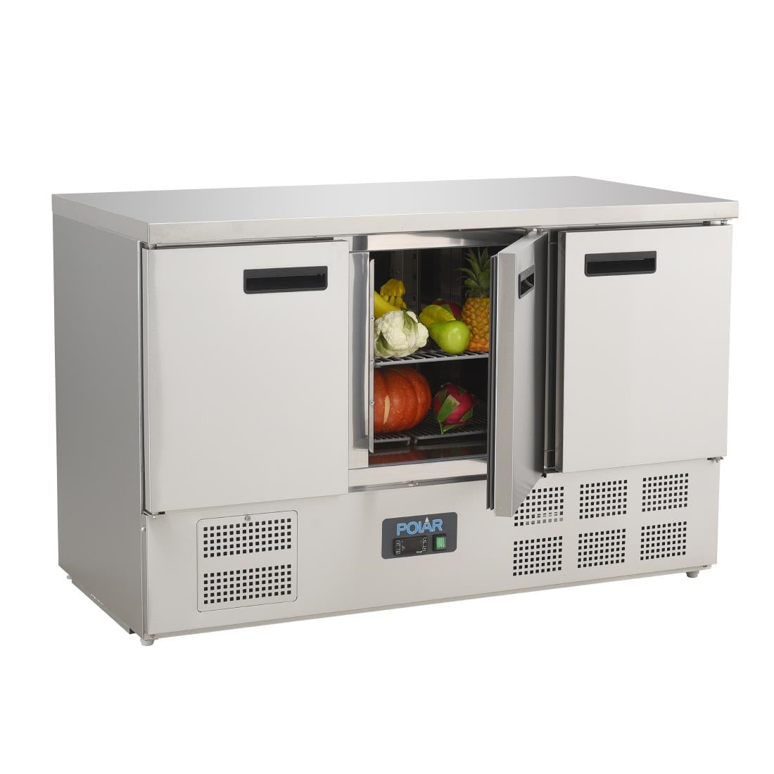 G622 Polar G-serie 3-deurs koelwerkbank 368L