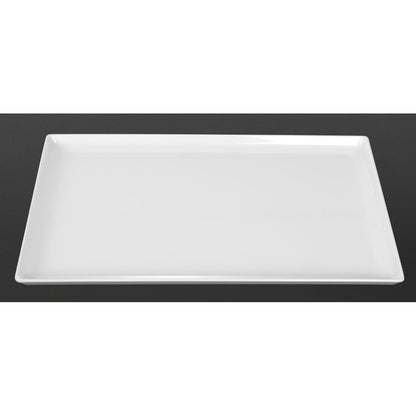 GF074 APS Float platte melamine schaal wit GN 1/1
