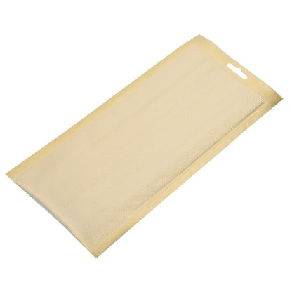 JA020 Vogue goudkleurige vacumeerzakken met reliëf 150x350mm (100 stuks)