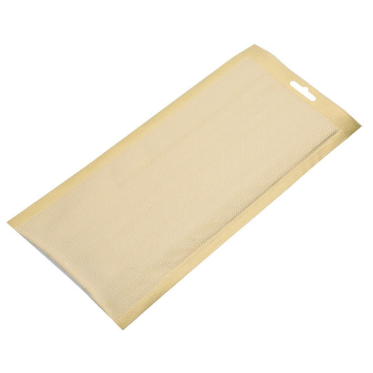 JA020 Vogue goudkleurige vacumeerzakken met reliëf 150x350mm (100 stuks)