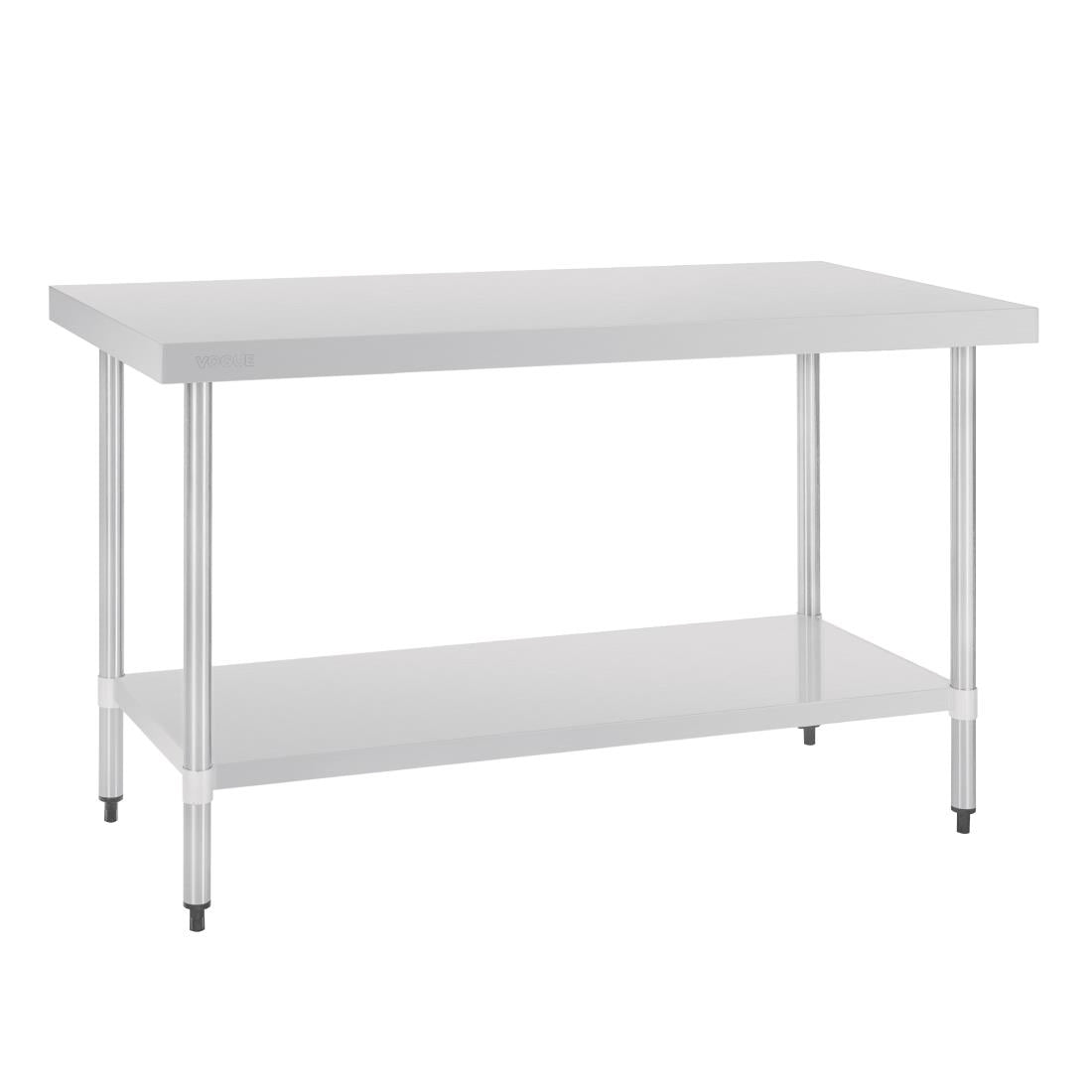 GJ503 Vogue RVS werktafel zonder achteropstand 90x150x70cm