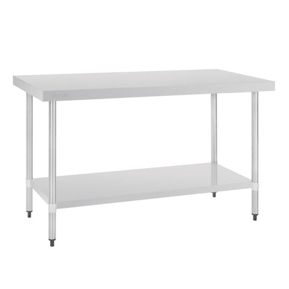 GJ503 Vogue RVS werktafel zonder achteropstand 90x150x70cm