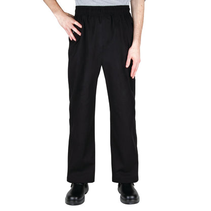 A695-M Chef Works unisex baggy koksbroek zwart M