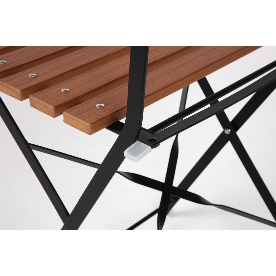 GJ766 Bolero opklapbare imitatiehout stoelen (2 stuks)