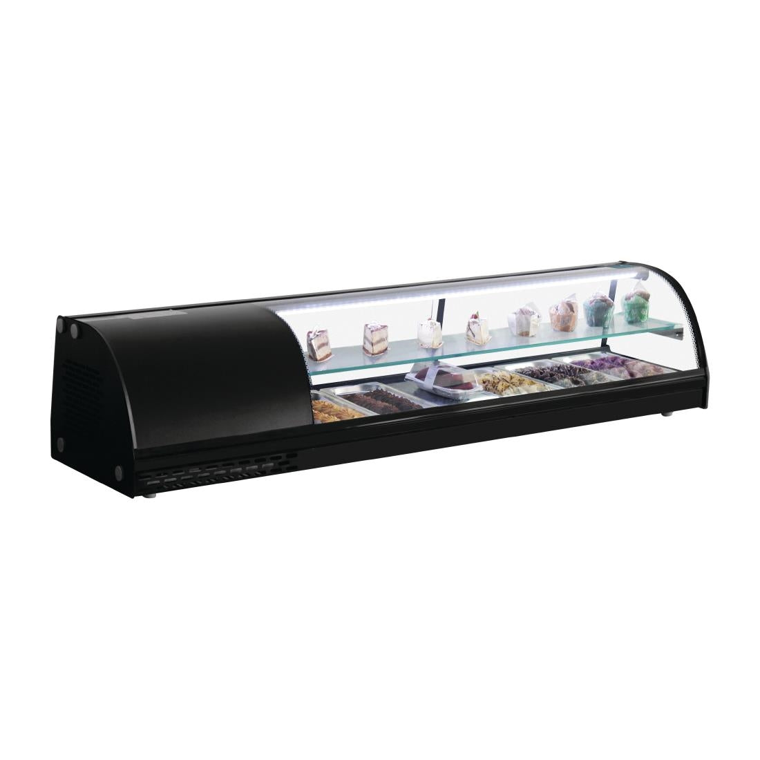 DA540 Polar G-serie gekoelde tapasvitrine 5xGN 1/3