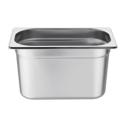 K820 Vogue roestvrijstalen 1/4 gastronorm bak 150mm