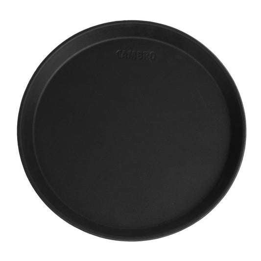 DM780 Cambro Camtread rond antislip glasvezel dienblad zwart 28cm