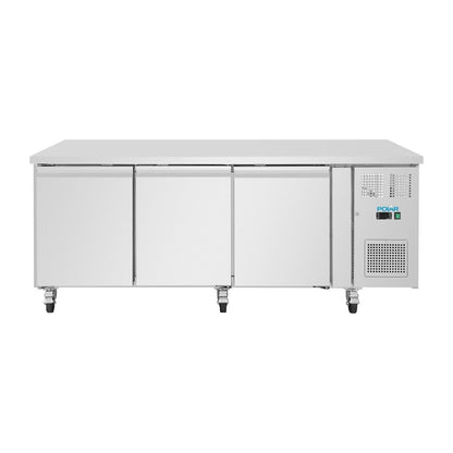 UA084 Polar U-serie 3-deurs counter met euronorm opslag 634Ltr