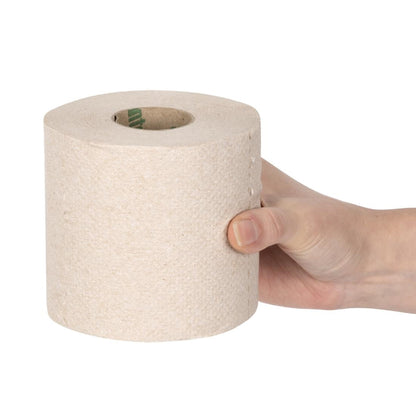 HX934 Jantex Groen 100% Gerecycled Gewikkeld Toiletpapier 3-laags 260 Vellen (36 stuks)