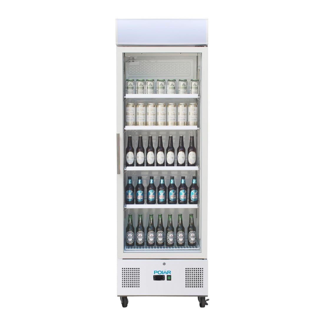 DM076 Polar G-serie display koeling 336L wit