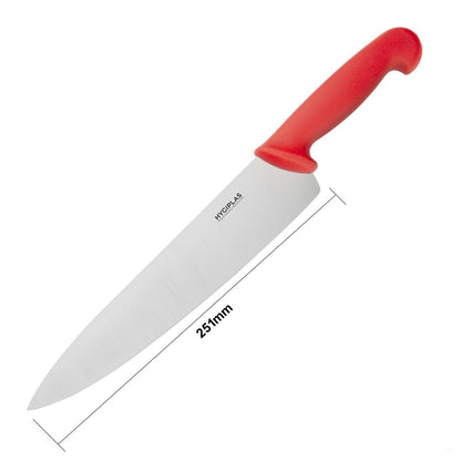 C886 Hygiplas koksmes 25,5cm rood