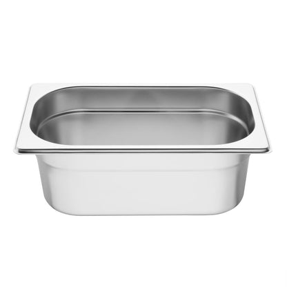 K819 Vogue roestvrijstalen 1/4 gastronorm bak 100mm