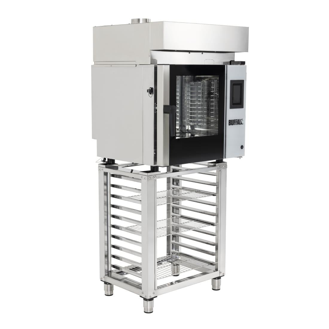 AP124 Afzuigkap Voor Buffalo Smart Touchscreen Compact Combi Oven 6 x GN 1/1 Ck110