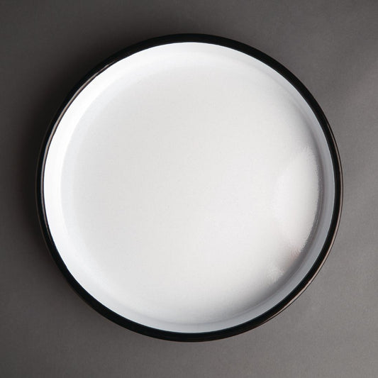 GM240 Olympia Geëmailleerd Stalen Dienblad Rond 32cm