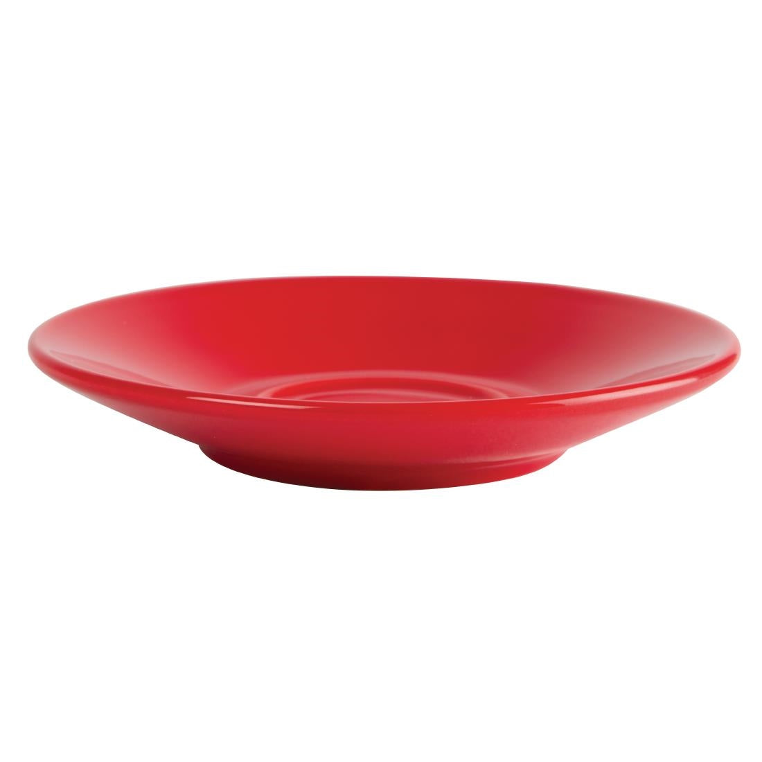 GK085 Olympia Café espresso schotel rood (12 stuks)