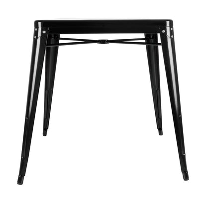 GC867 Bolero Bistro tafel vierkant 668mm zwart