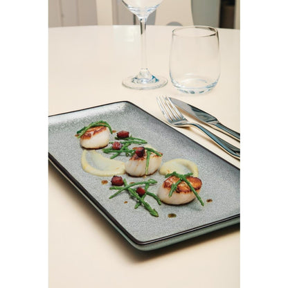 DF174 Olympia Mineral Rechthoekig Bord 23x12cm (6 Stuks)
