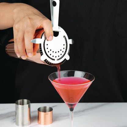 DR590 Olympia Hawthorne RVS cocktail zeef/strainer 4 tanden