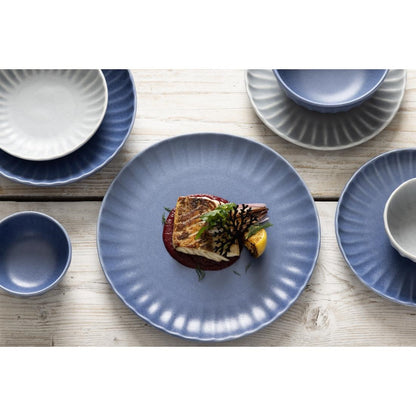 FU201 Olympia Koralliet Borden Blauw 205mm (6 stuks)