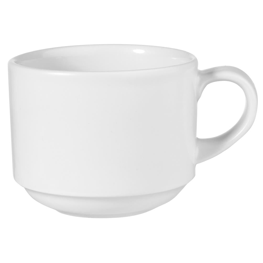 FF635 Churchill White Stapelbaar Kopje 227ml (12 stuks)