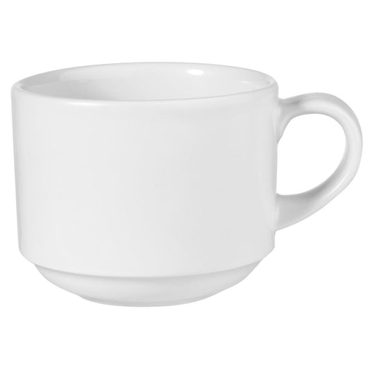 FF635 Churchill White Stapelbaar Kopje 227ml (12 stuks)
