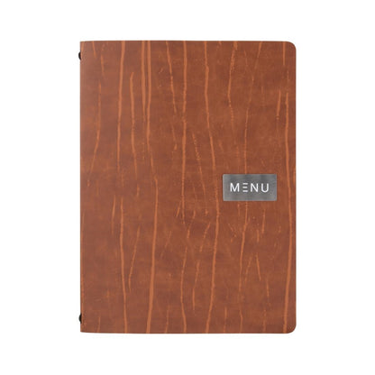 CU926 Securit Leder Serie Ruga Bonded leather menukaart A4