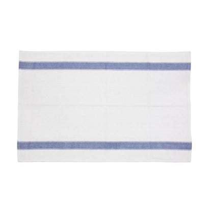 E918 Vogue zware kwaliteit polykatoen theedoek blauw 76 x 51cm