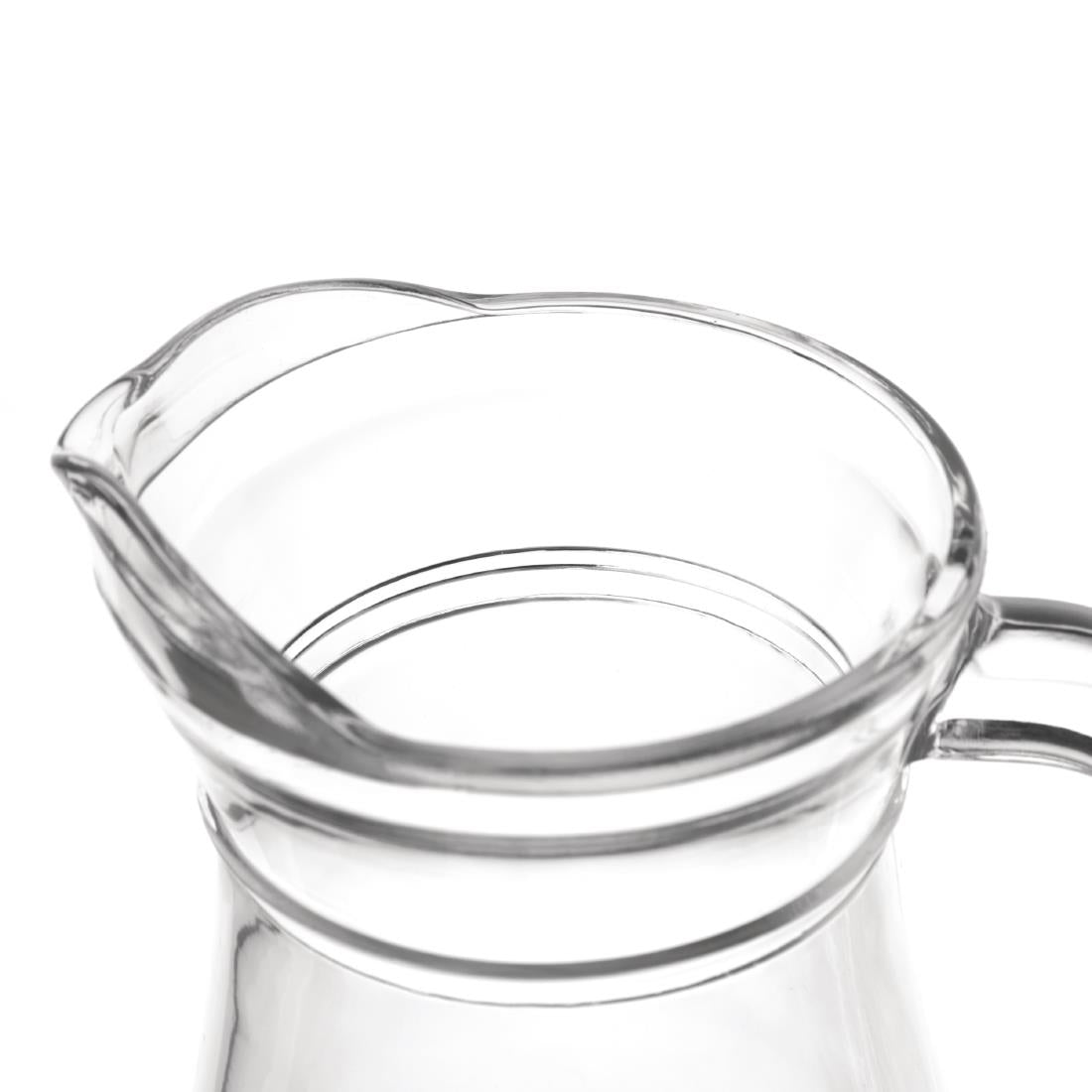GF923 Olympia glazen kannen 1Ltr (6 stuks)