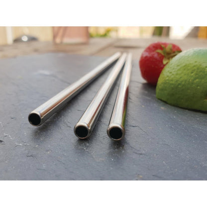 CW490 Beaumont RVS rietjes 21,5cm (25 stuks)