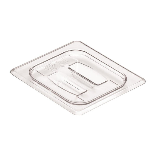 DM756 Cambro plat polycarbonaat deksel GN 1/6