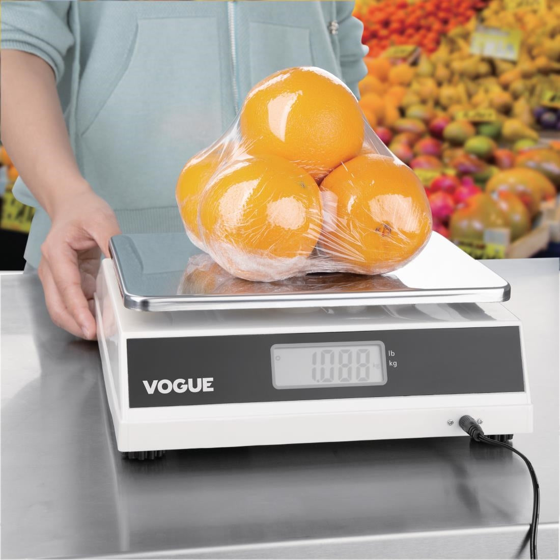 FS486 Vogue Digitale Platformweegschaal 6Kg