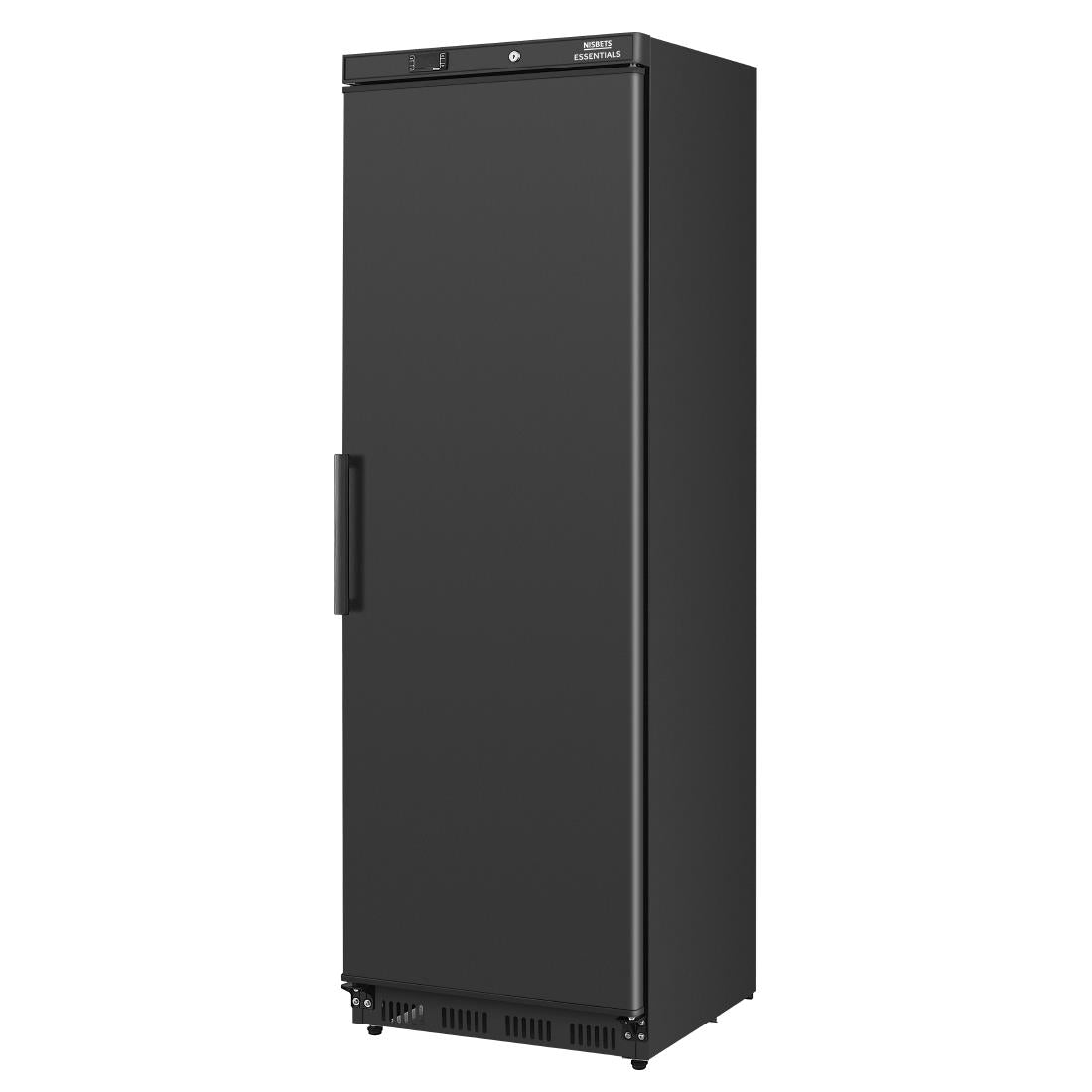 JB198 Nisbets Essentials Staande koelkast Zwart 400Ltr