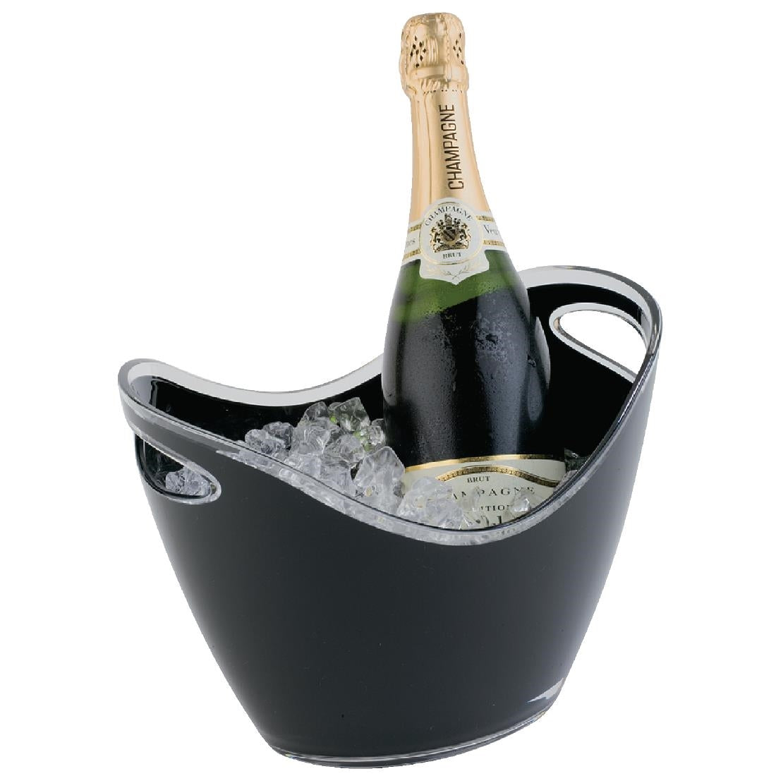 CF312 APS acryl champagne bowl klein zwart