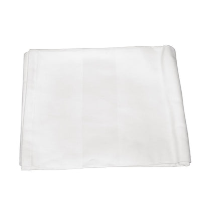 GW417 Satin Band tafelkleed wit 91x91cm