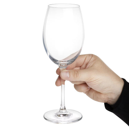 HW651 Olympia Novello Kristallen Witte Wijnglazen 355ml (6 stuks)