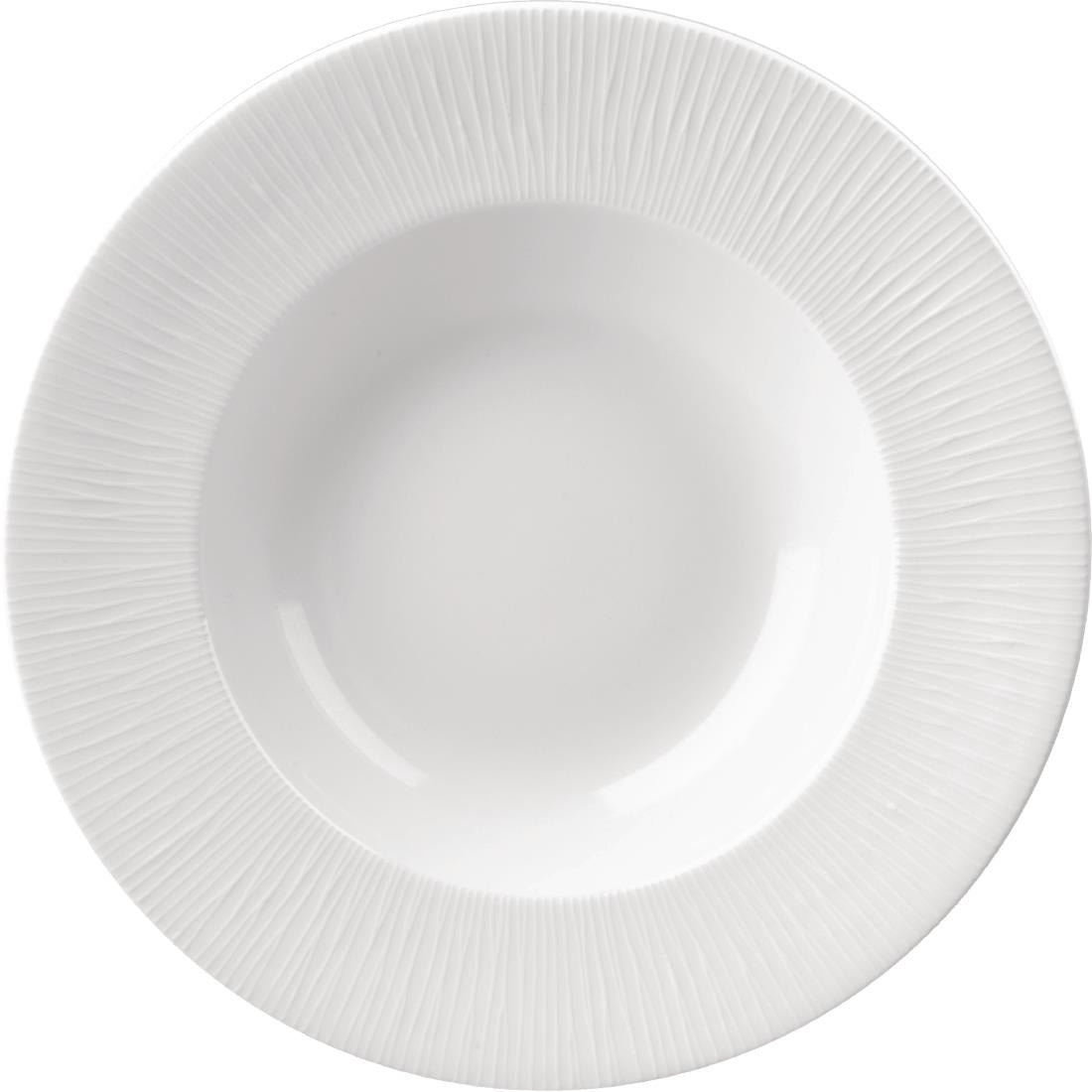 DK454 Churchill Bamboo Kom Met Brede Rand Large 27.94cm (12 stuks)