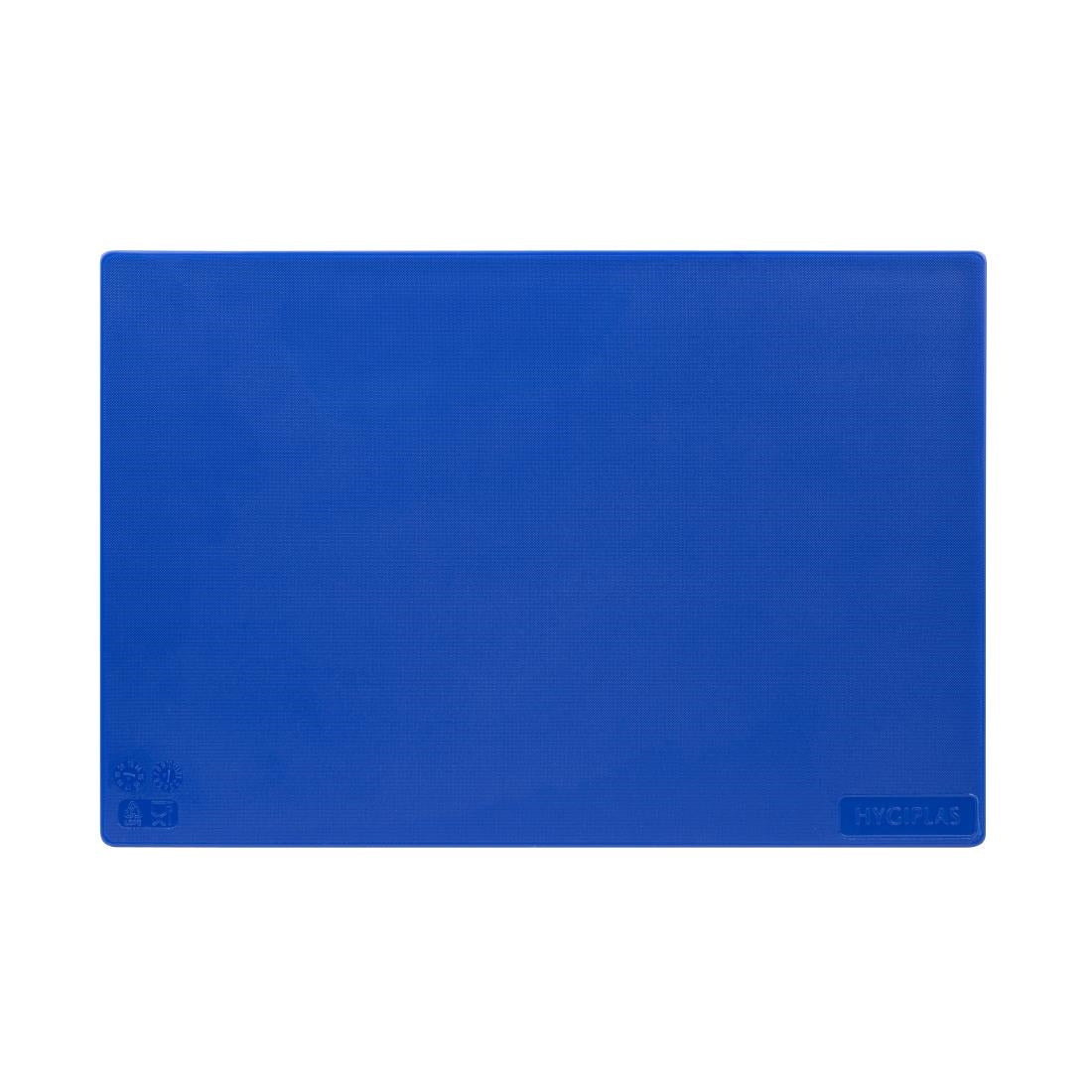 J257 Hygiplas LDPE snijplank blauw 450x300x10mm