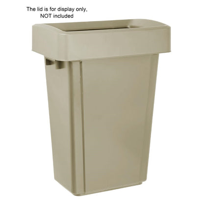 FX149 Jantex Smalle Afvalbak Beige 60Ltr