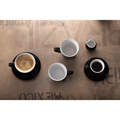 CU957 Olympia cafe latte cup zwart - 340ml 11.5fl oz (12 stuks)
